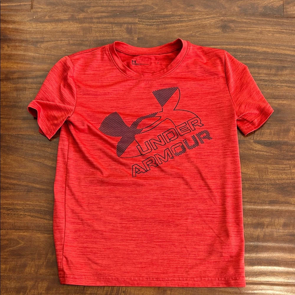 Under Armour Kids Red Graphic Tee